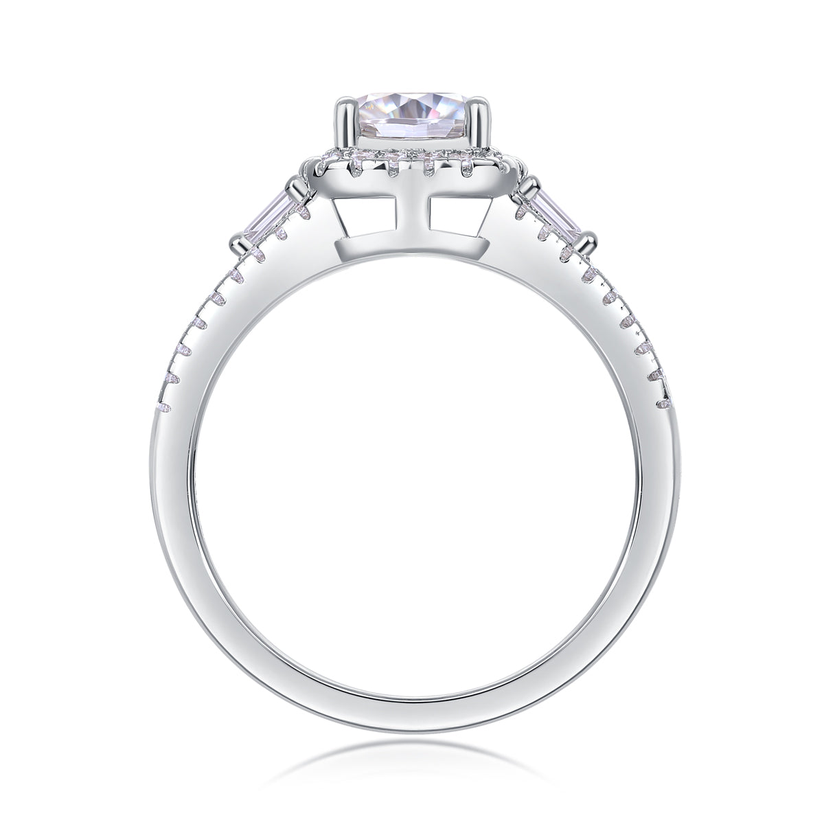 Carissie Ring MF214341 - Silver Side View