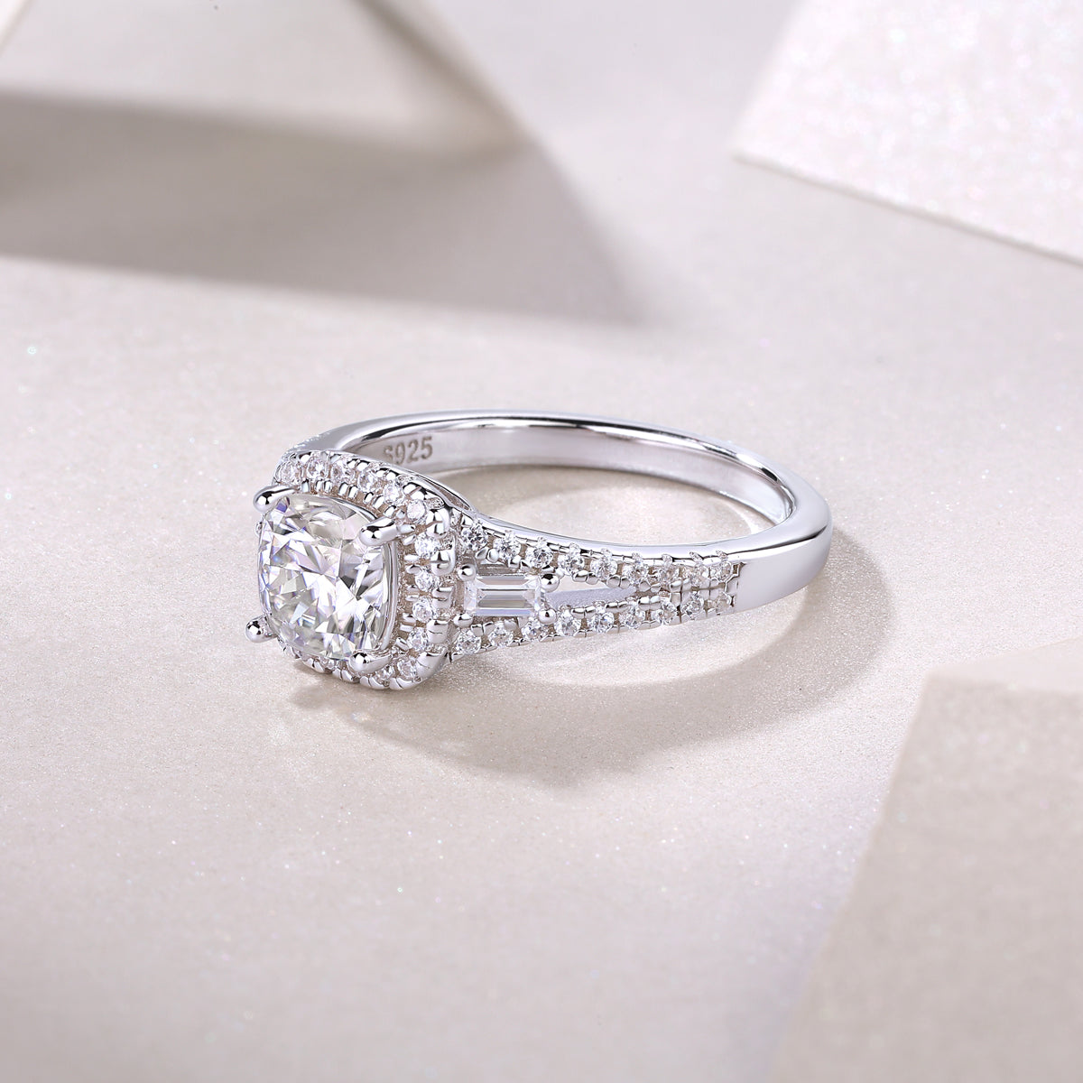 Carissie Ring MF214341 - Silver Angle View
