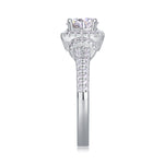 Carissie Ring MF214343 - Silver Side View
