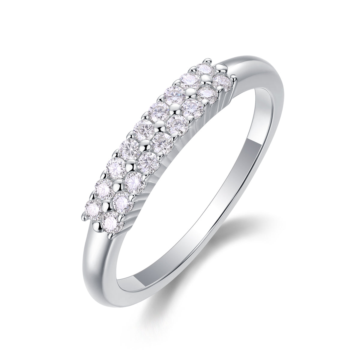 Carissie Ring MF214355 - Silver Angle View