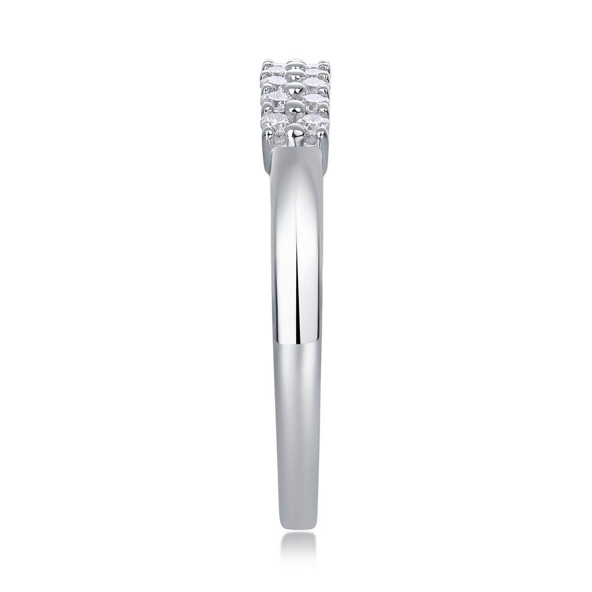 Carissie Ring MF214355 - Silver Side View