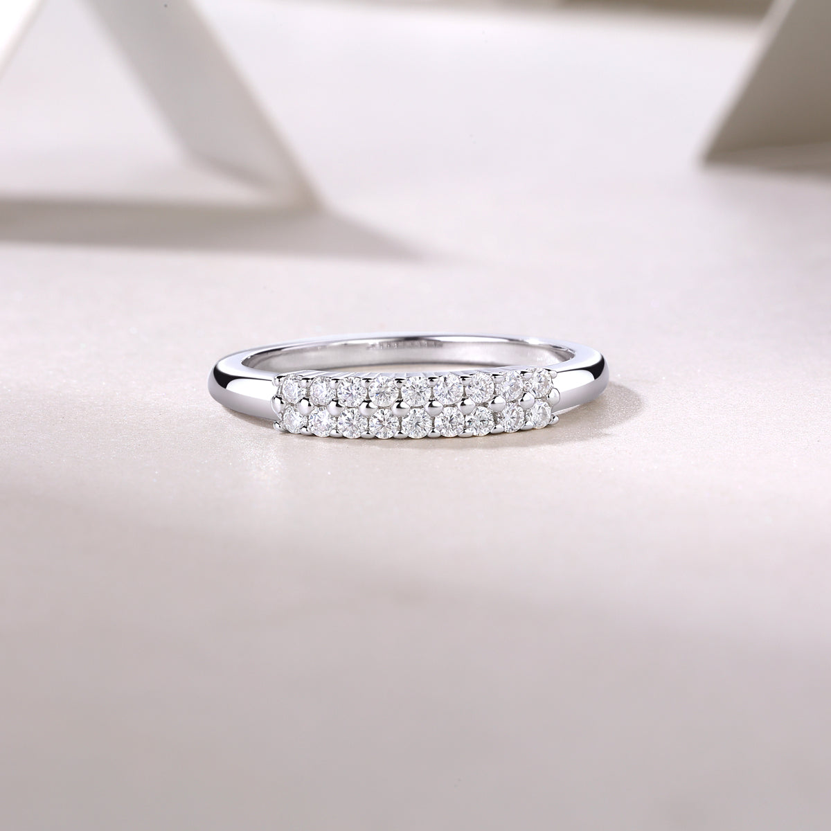 Carissie Ring MF214355 - Silver Angle View