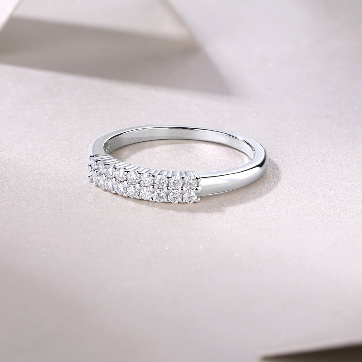 Carissie Ring MF214355 - Silver Angle View