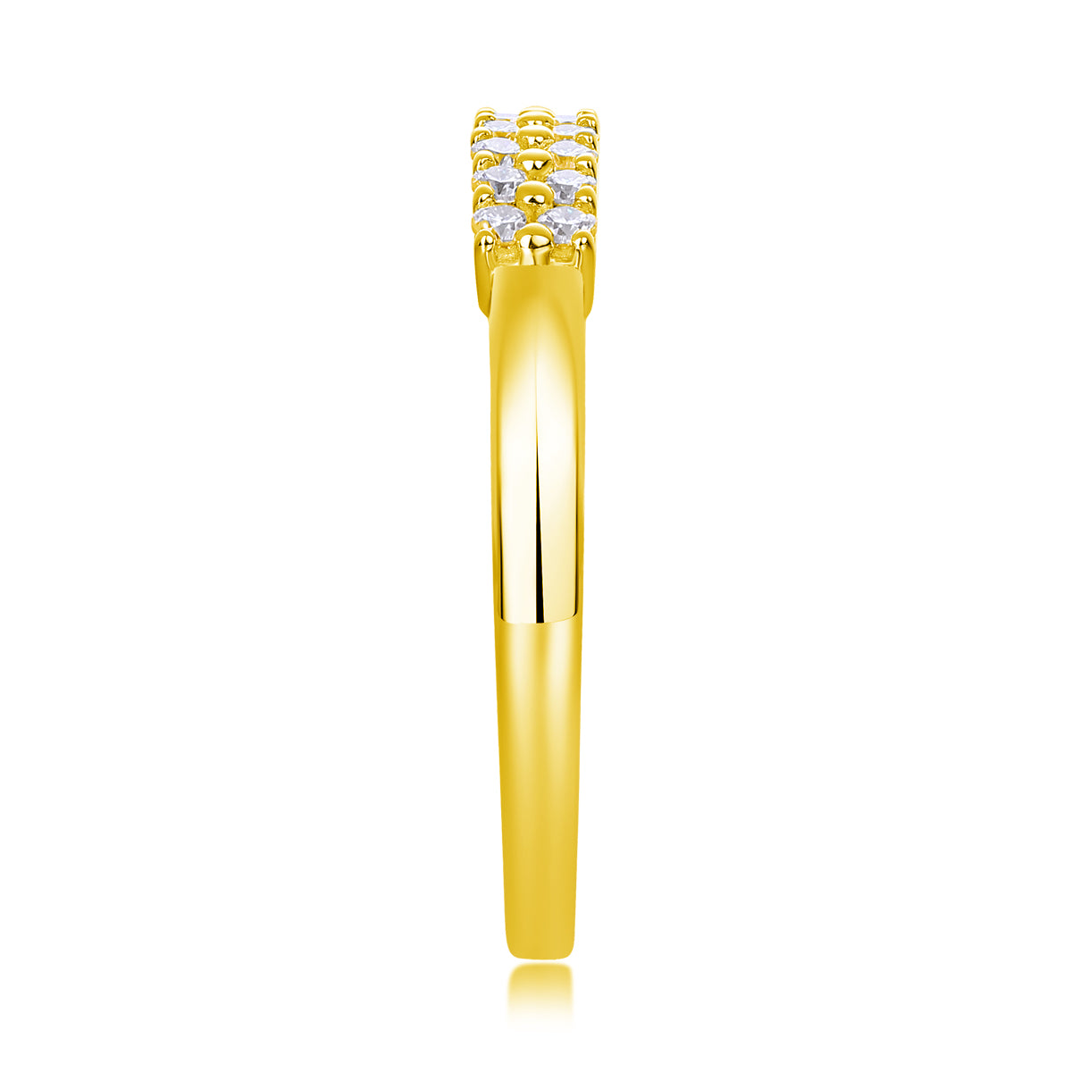 Carissie Ring MF214355 - Yellow Gold Side View