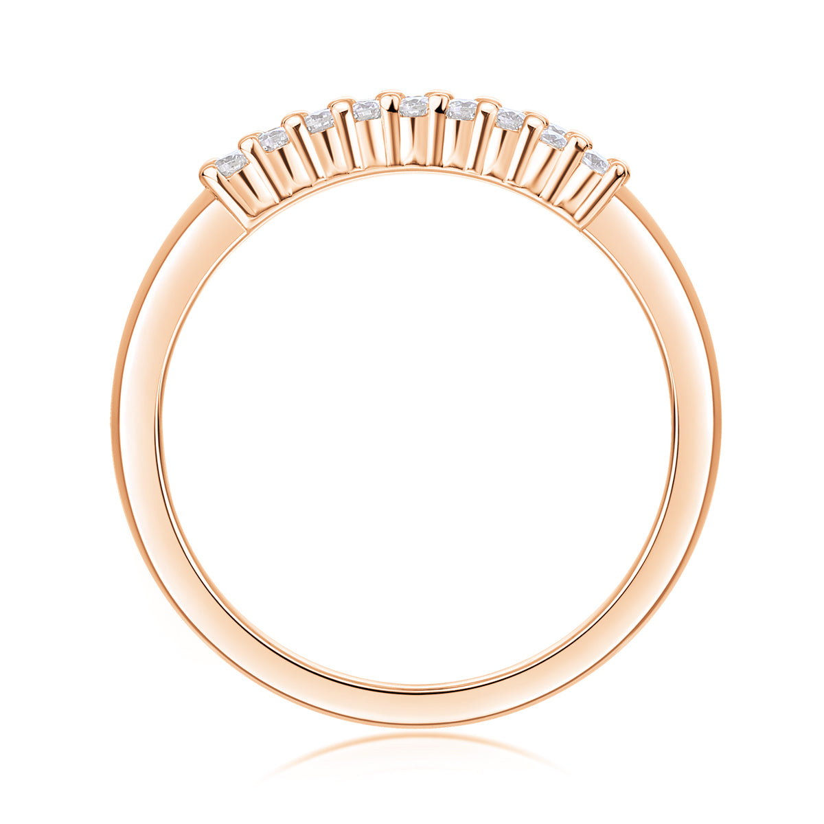 Carissie Ring MF214355 - Rose Gold Side View