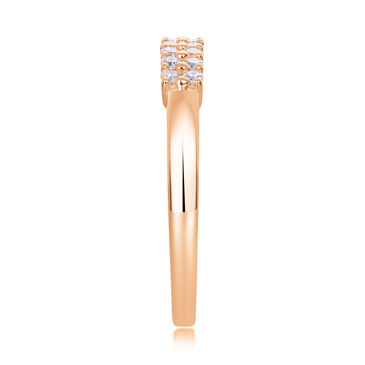 Carissie Ring MF214355 - Rose Gold Side View