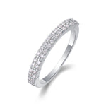Carissie Ring MF214357 - Silver Angle View