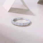 Carissie Ring MF214357 - Silver Angle View