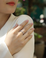 Carissie Ring MF214357 - Silver On Model