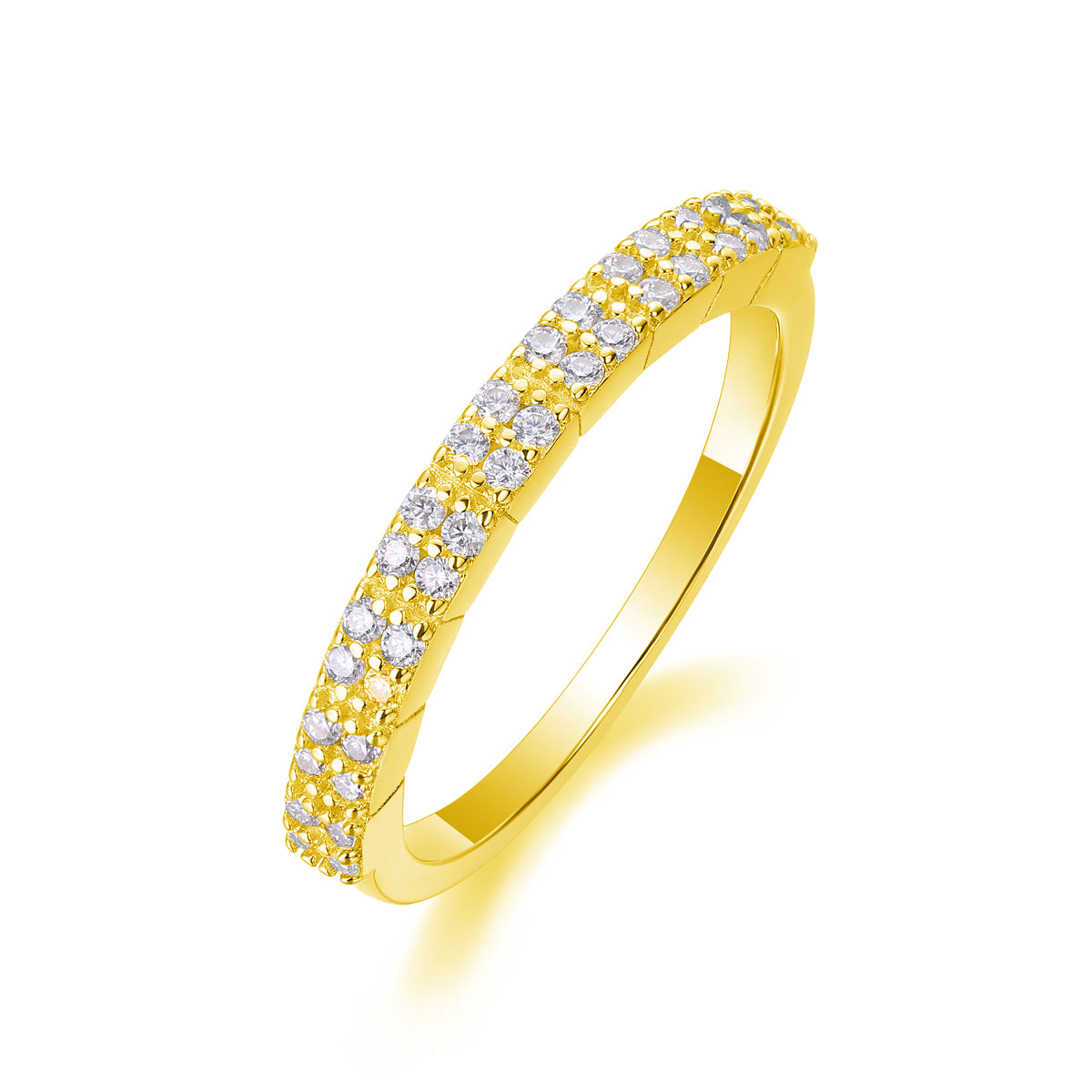 Carissie Ring MF214357 - Yellow Gold Angle View
