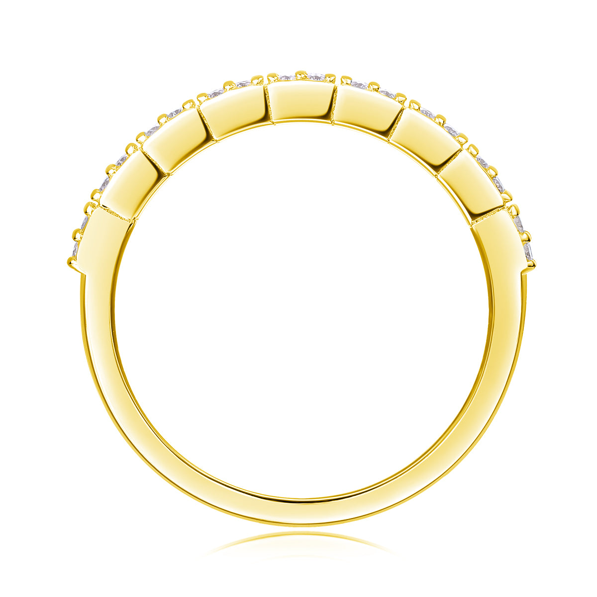 Carissie Ring MF214357 - Yellow Gold Side View