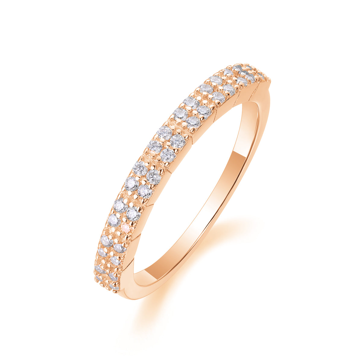 Carissie Ring MF214357 - Rose Gold Angle View