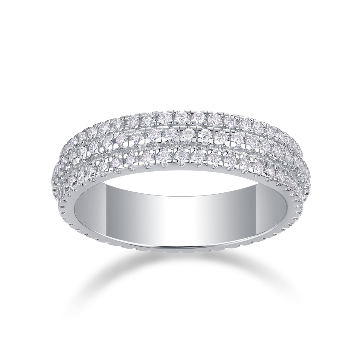 Carissie Ring MF214358 - Silver Front View