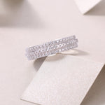 Carissie Ring MF214358 - Silver Angle View