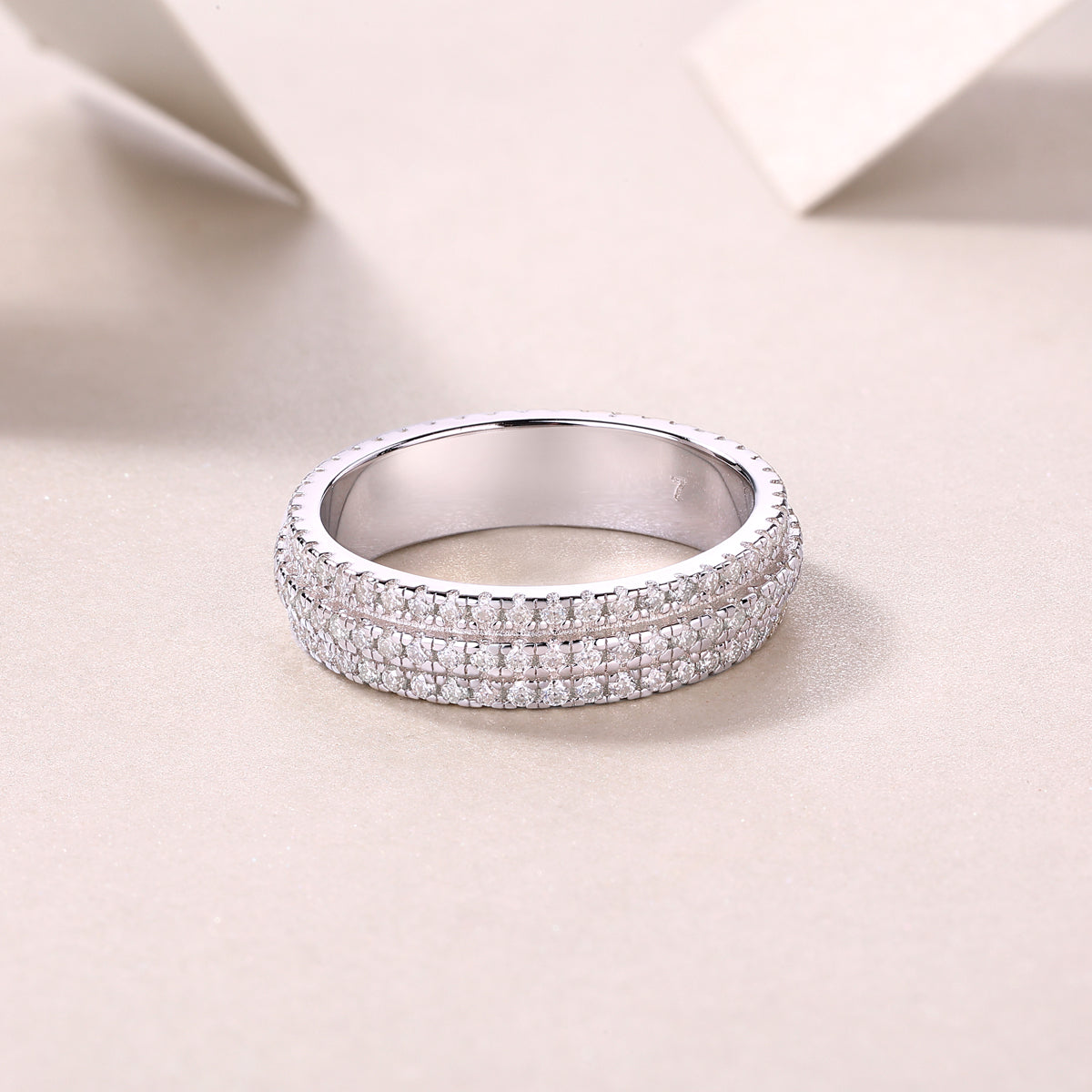 Carissie Ring MF214358 - Silver Angle View