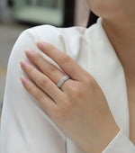 Carissie Ring MF214358 - Silver On Model