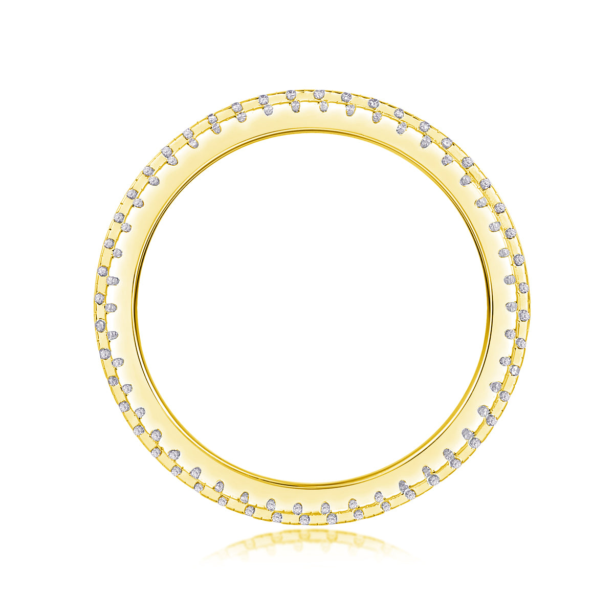Carissie Ring MF214358 - Yellow Gold Side View