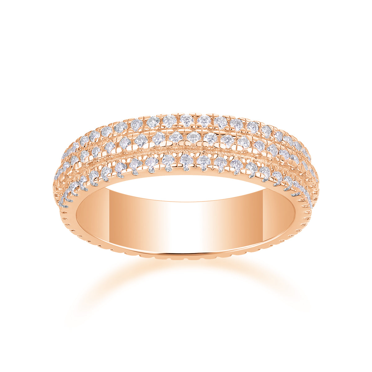 Carissie Ring MF214358 - Rose Gold Front View