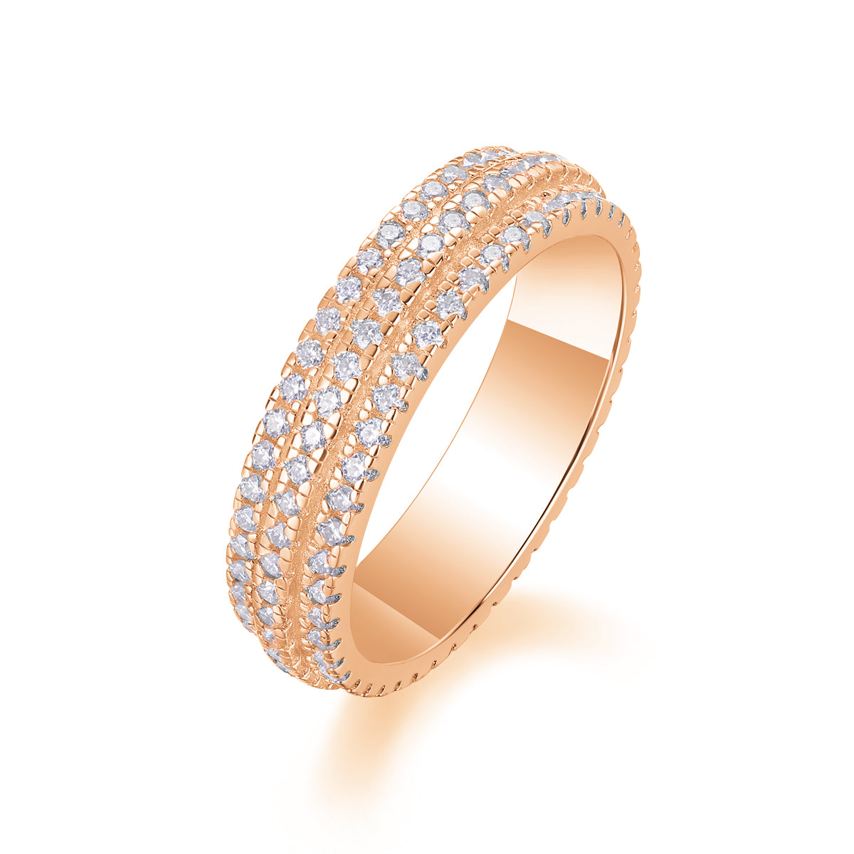 Carissie Ring MF214358 - Rose Gold Angle View