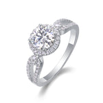 Carissie Ring MF214363 - Silver Angle View