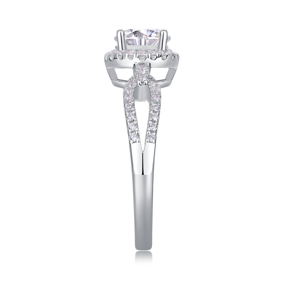 Carissie Ring MF214363 - Silver Side View