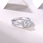 Carissie Ring MF214363 - Silver Angle View