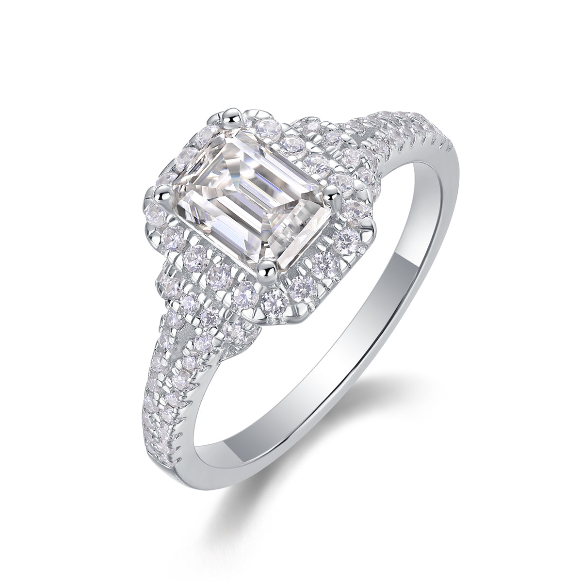 Carissie Ring MF214367 - Silver Angle View