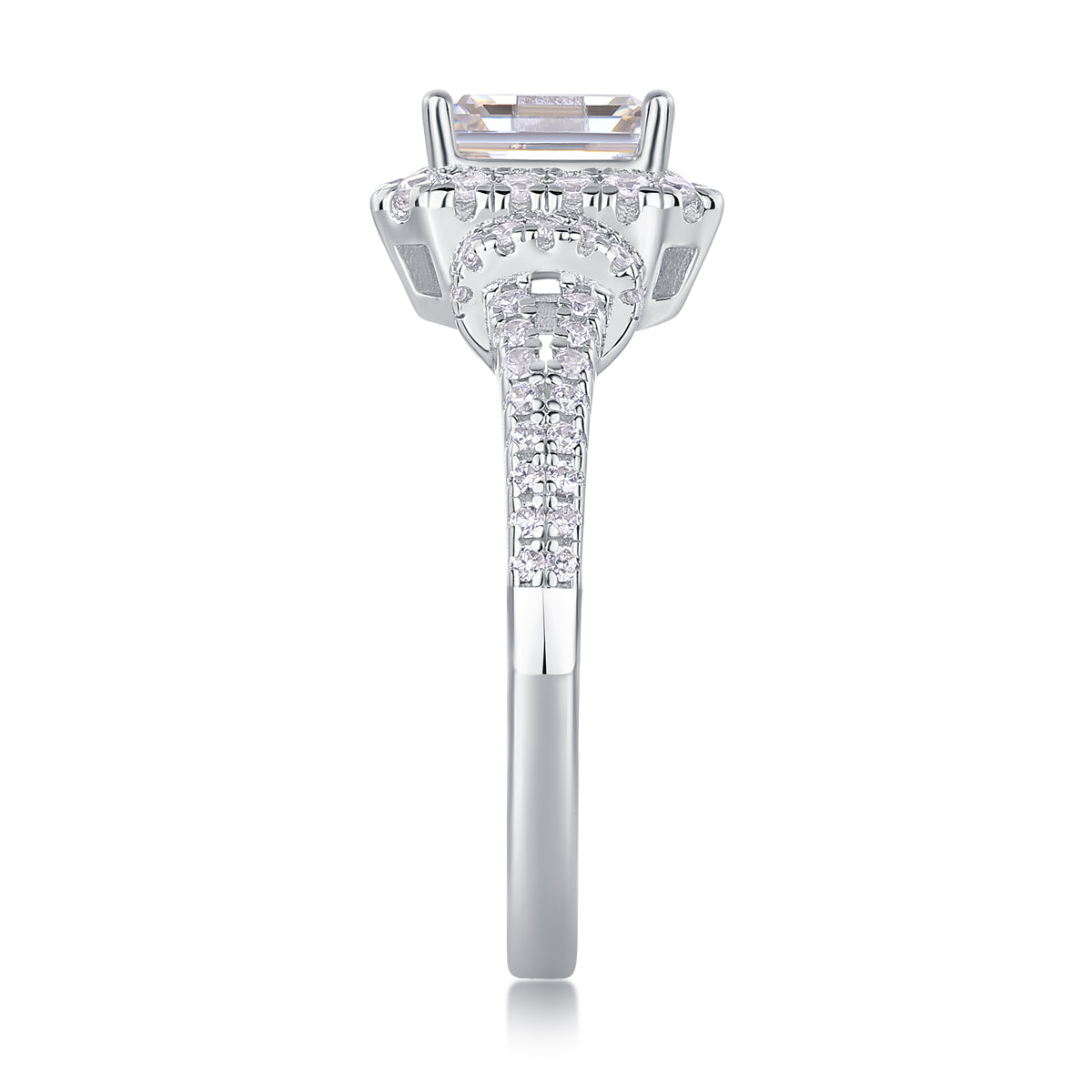 Carissie Ring MF214367 - Silver Side View