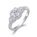 Carissie Ring MF214370 - Silver Angle View