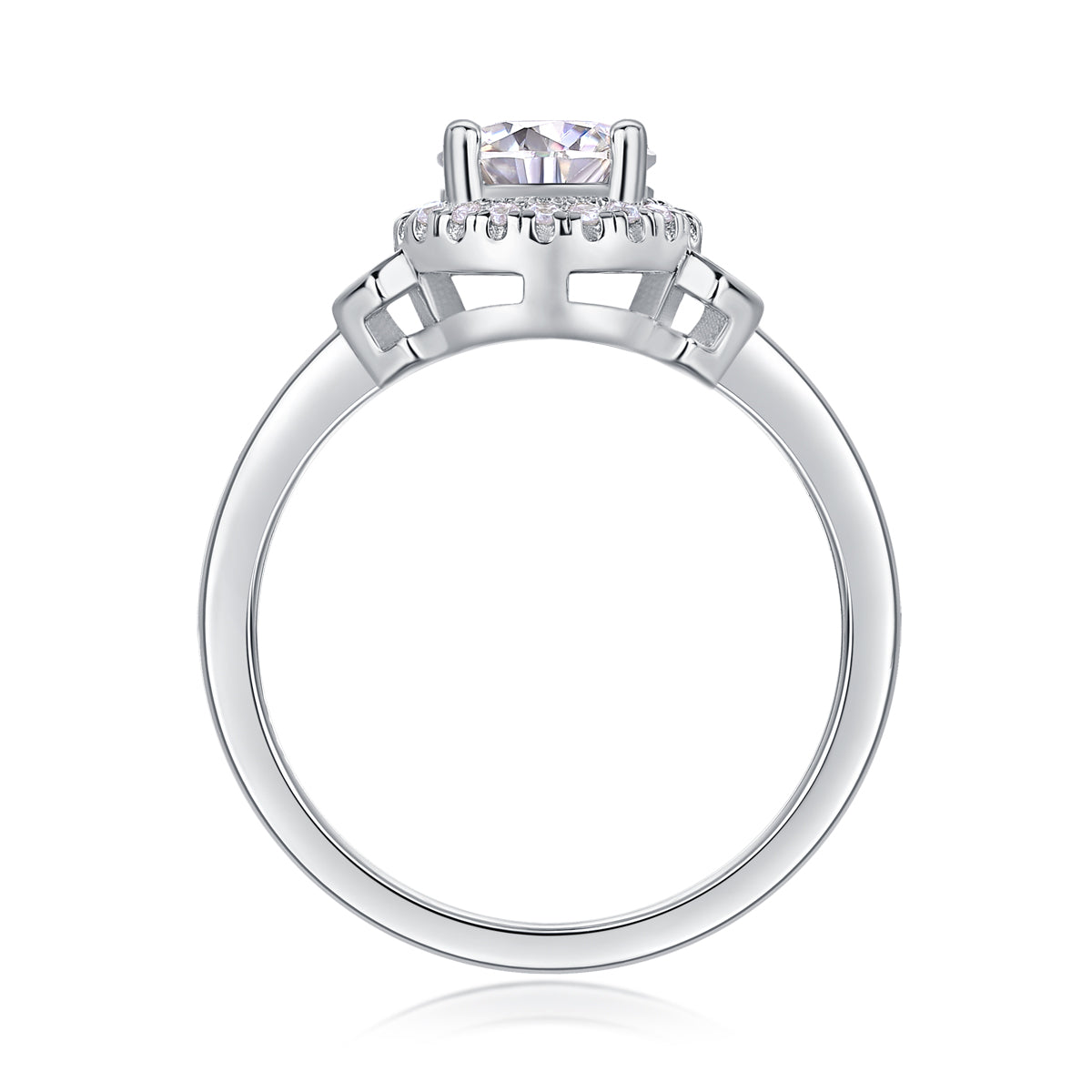 Carissie Ring MF214371 - Silver Side View