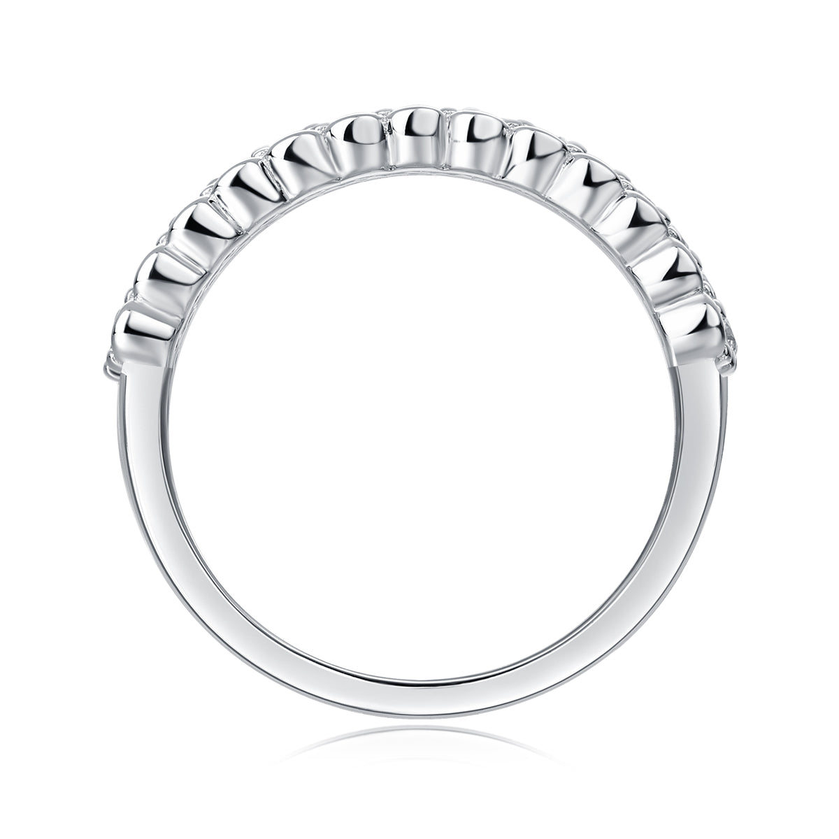 Carissie Ring MF214373 - Silver Side View