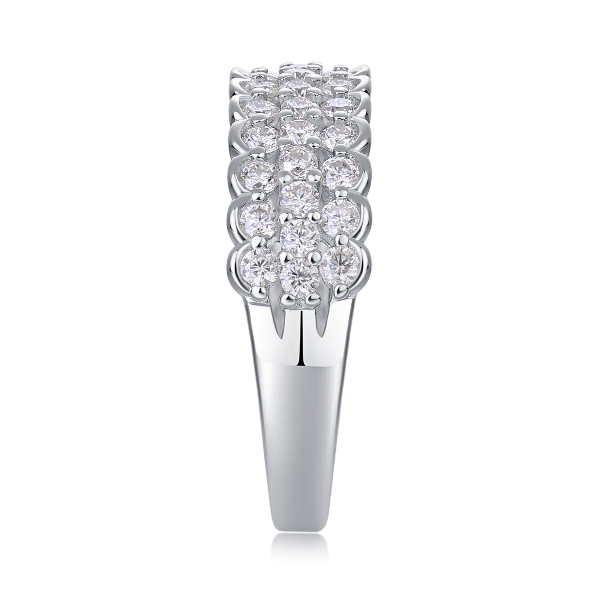 Carissie Ring MF214373 - Silver Side View