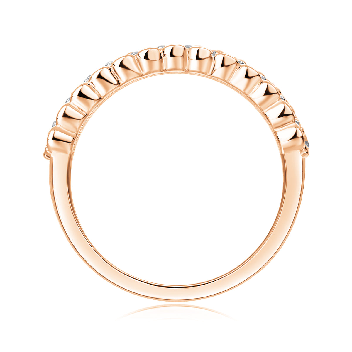 Carissie Ring MF214373 - Rose Gold Side View