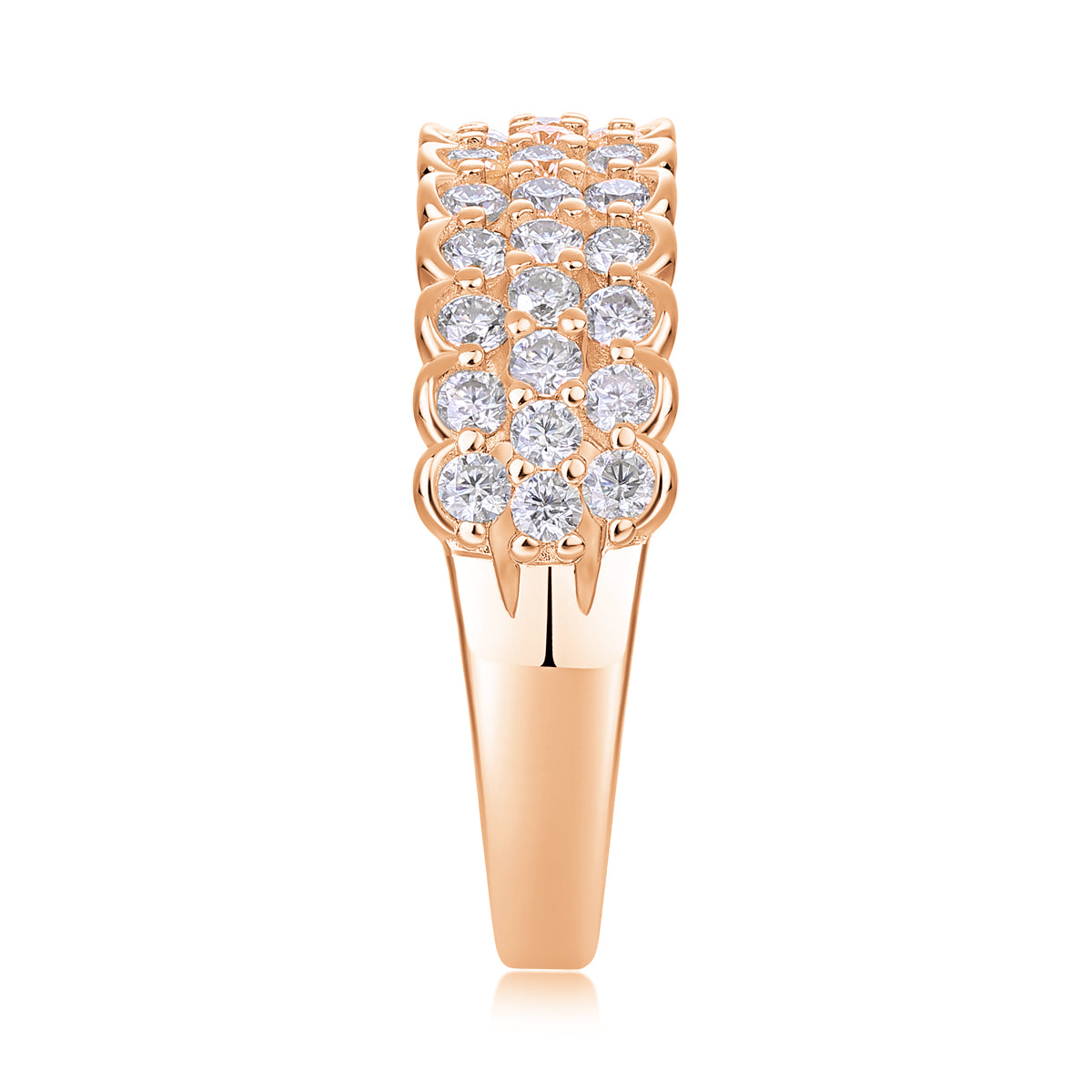 Carissie Ring MF214373 - Rose Gold Side View