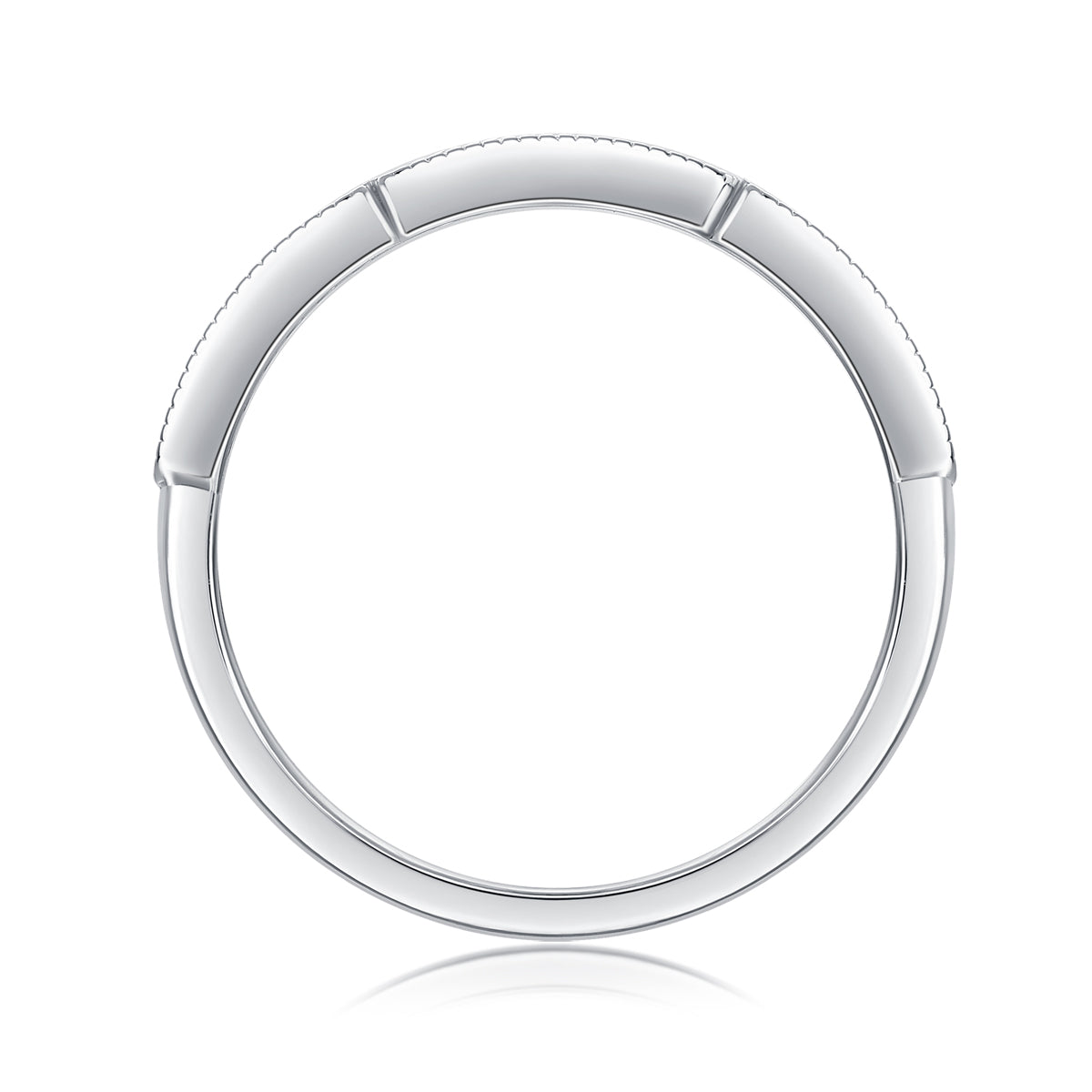 Carissie Ring MF214374 - Silver Side View