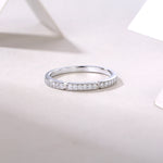 Carissie Ring MF214374 - Silver Angle View
