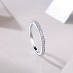 Carissie Ring MF214374 - Silver Angle View