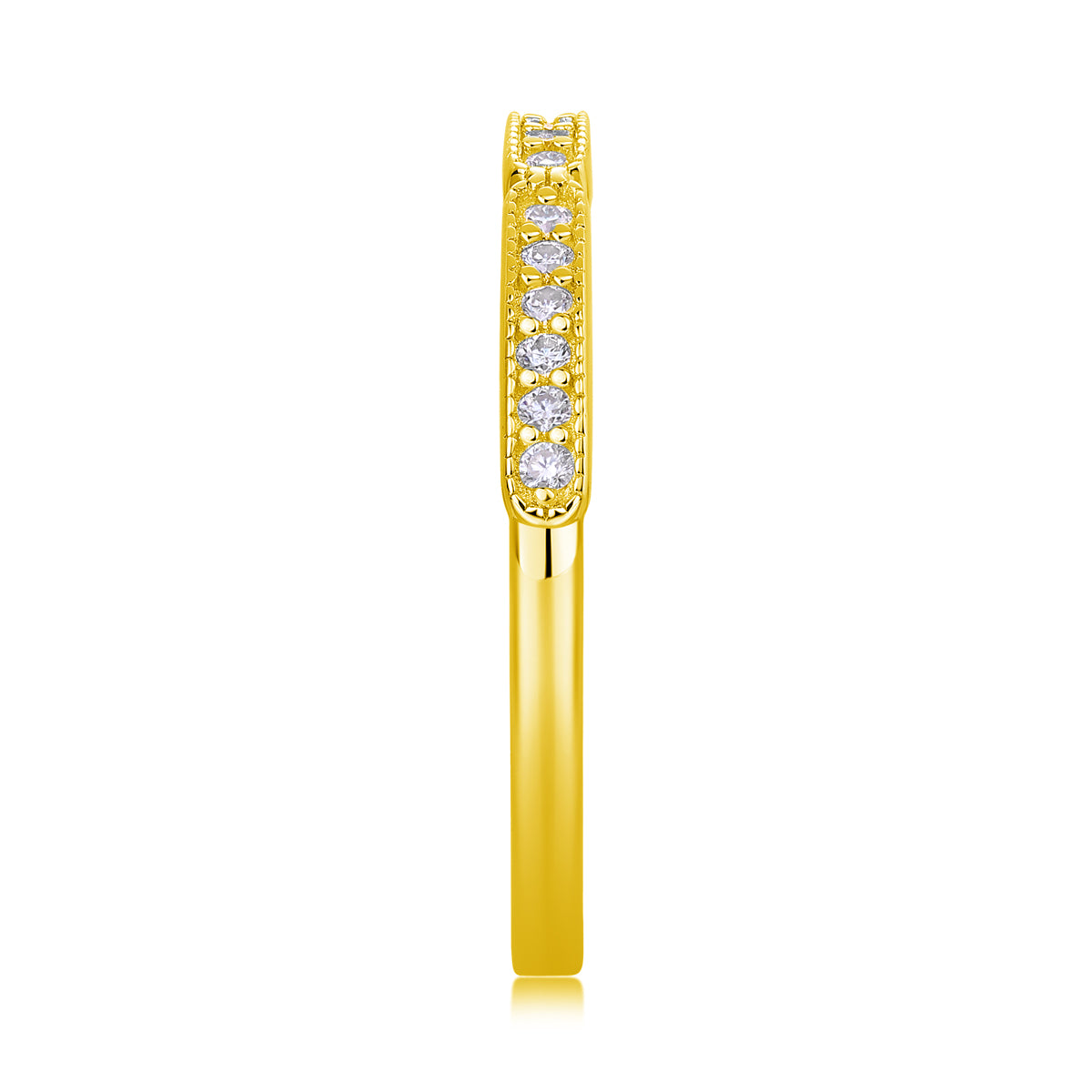 Carissie Ring MF214374 - Yellow Gold Side View