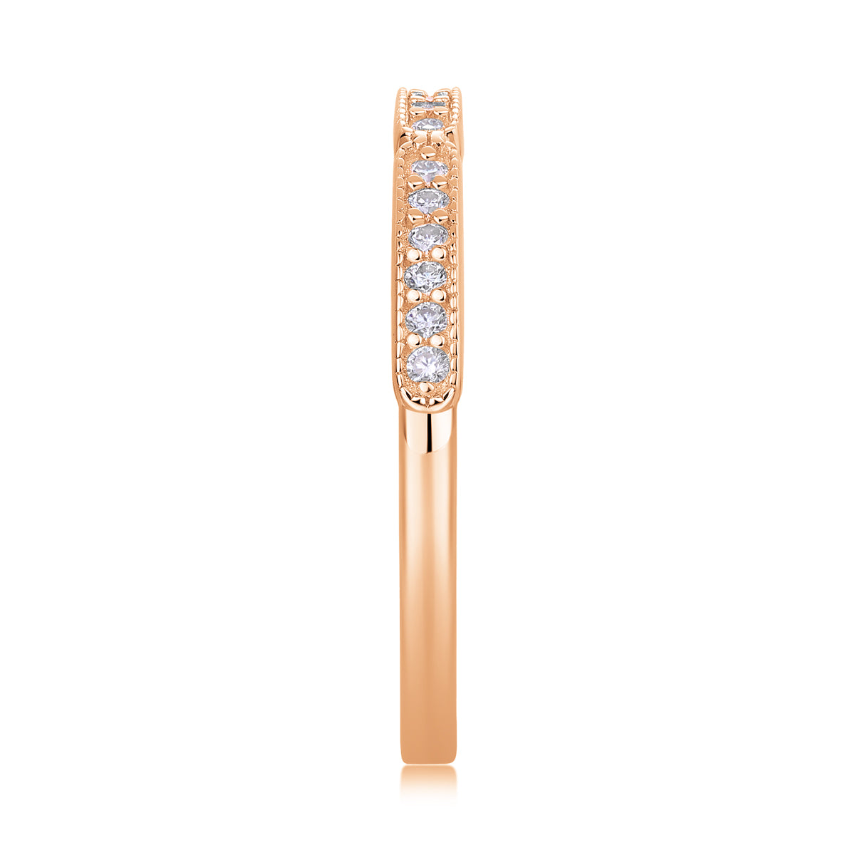 Carissie Ring MF214374 - Rose Gold Side View