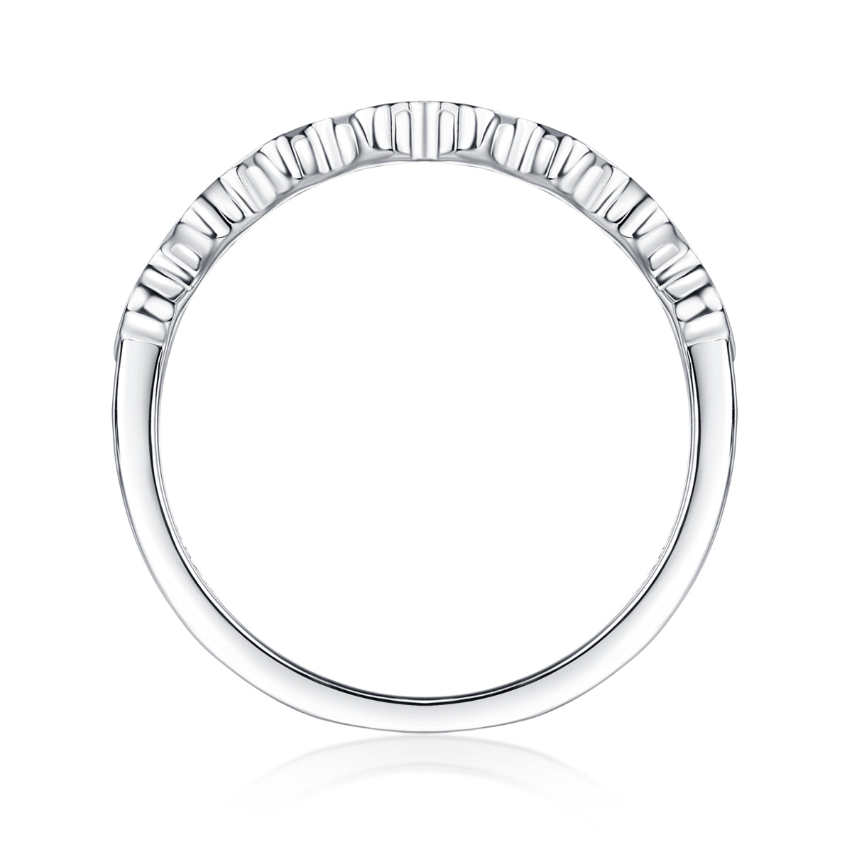 Carissie Ring MF214376 - Silver Side View