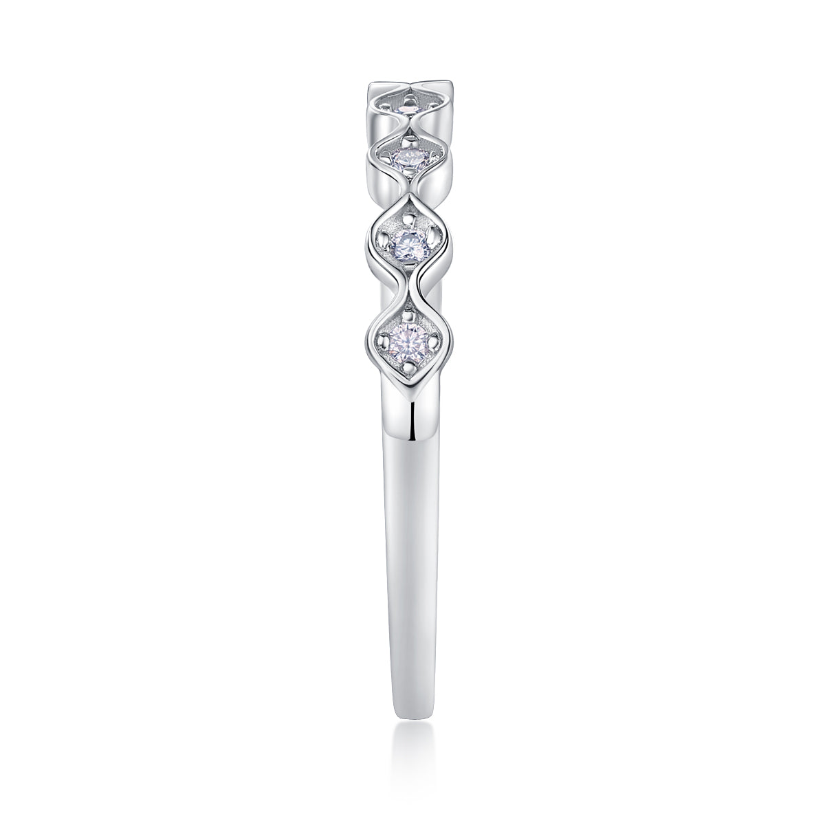 Carissie Ring MF214376 - Silver Side View