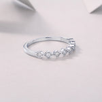 Carissie Ring MF214376 - Silver Angle View
