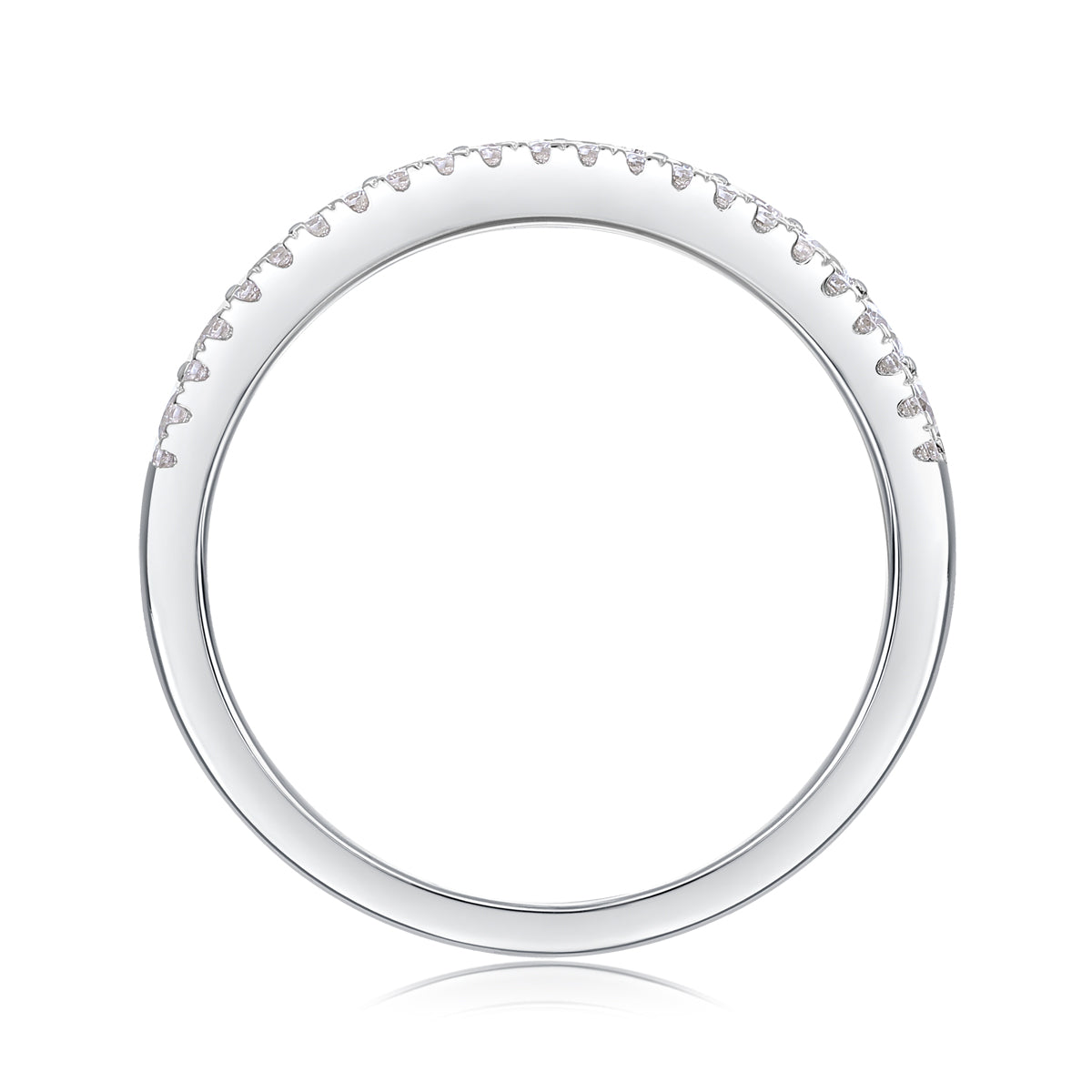 Carissie Ring MF214377 - Silver Side View