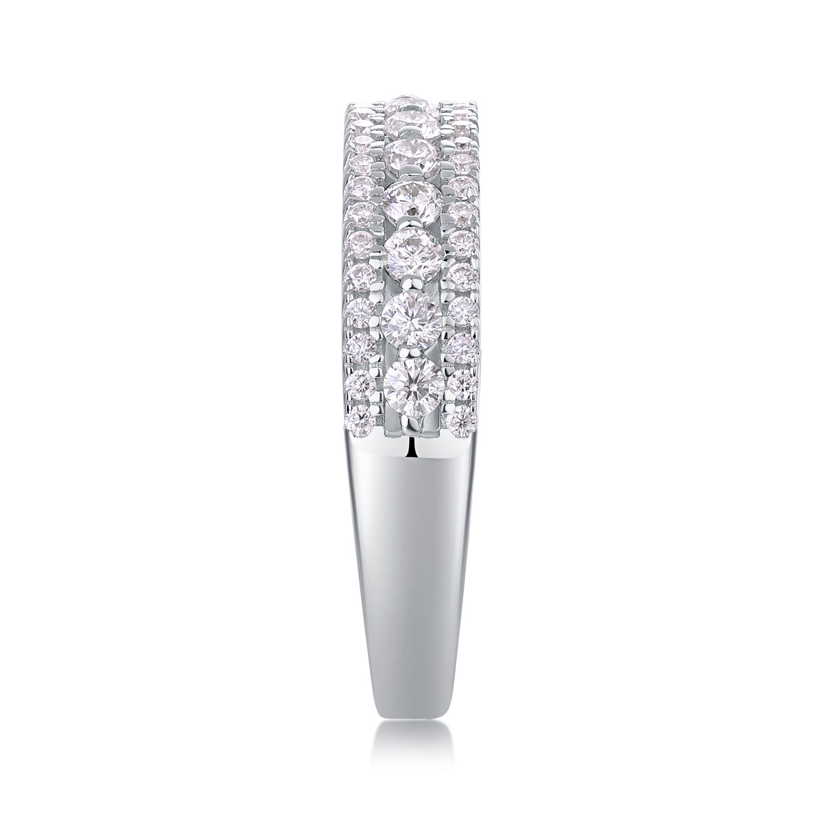Carissie Ring MF214377 - Silver Side View