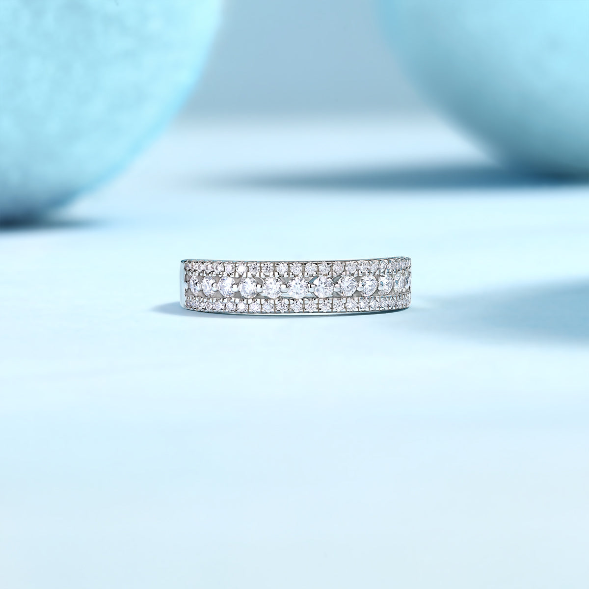 Carissie Ring MF214377 - Silver Front View