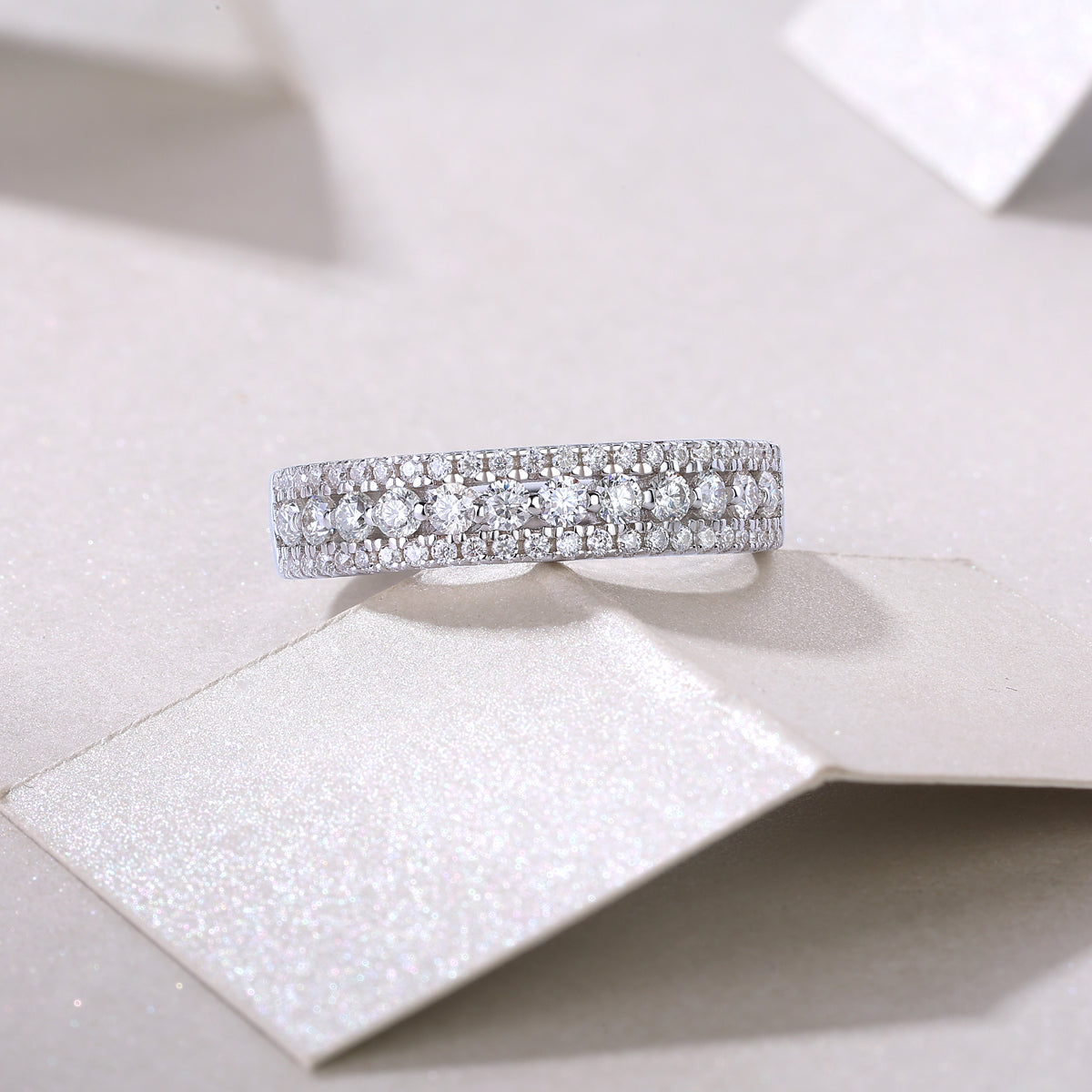 Carissie Ring MF214377 - Silver Front View