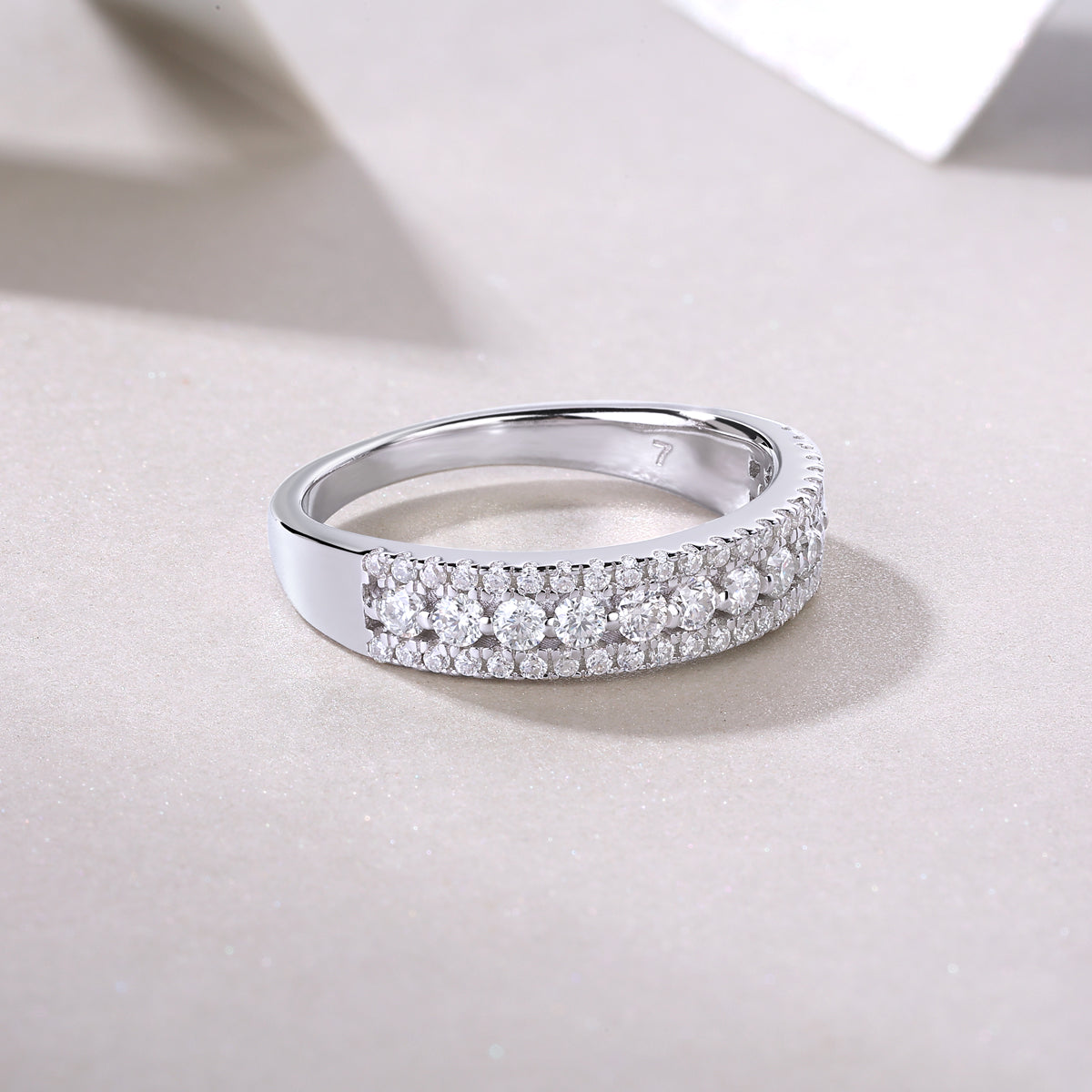 Carissie Ring MF214377 - Silver Angle View