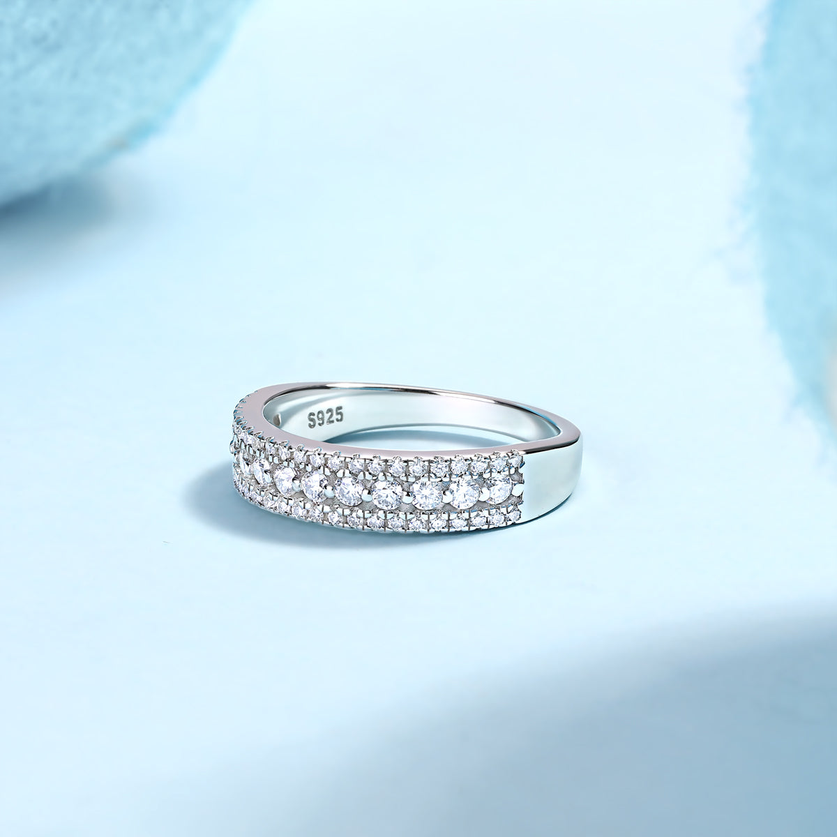 Carissie Ring MF214377 - Silver Angle View