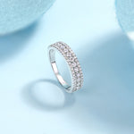 Carissie Ring MF214377 - Silver Angle View