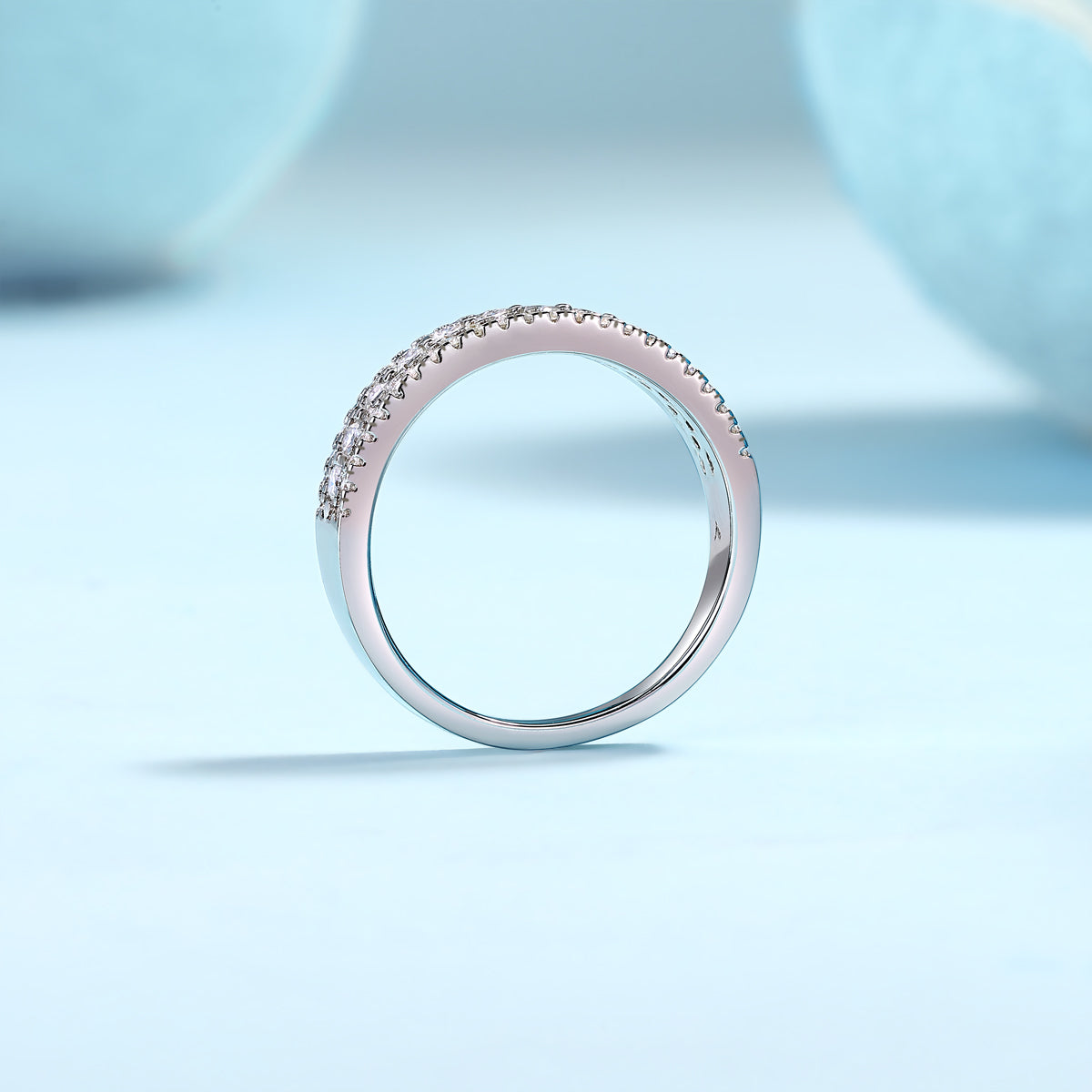 Carissie Ring MF214377 - Silver Side View